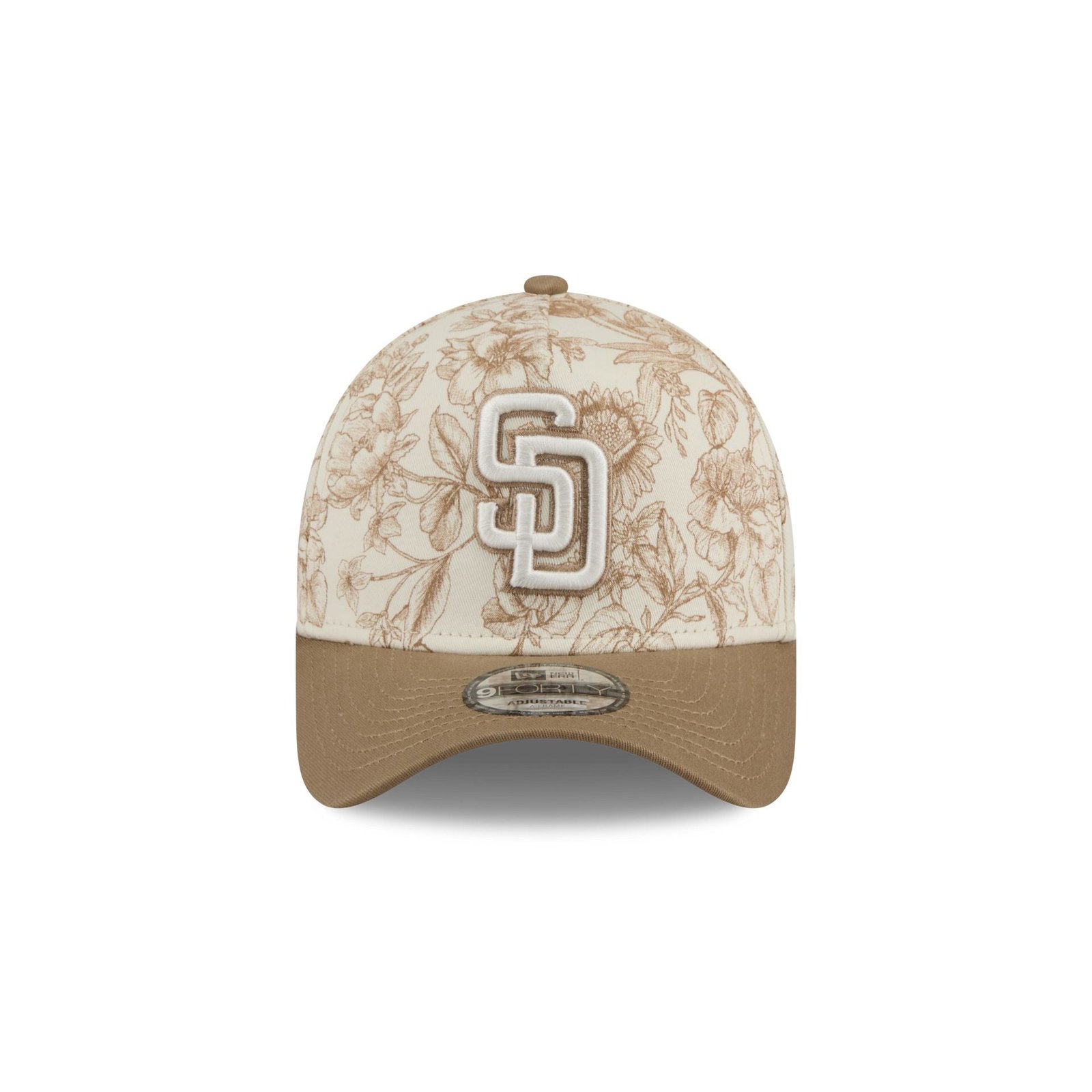San Diego Padres Spring Floral 9FORTY A-Frame Snapback Hat - Image 2