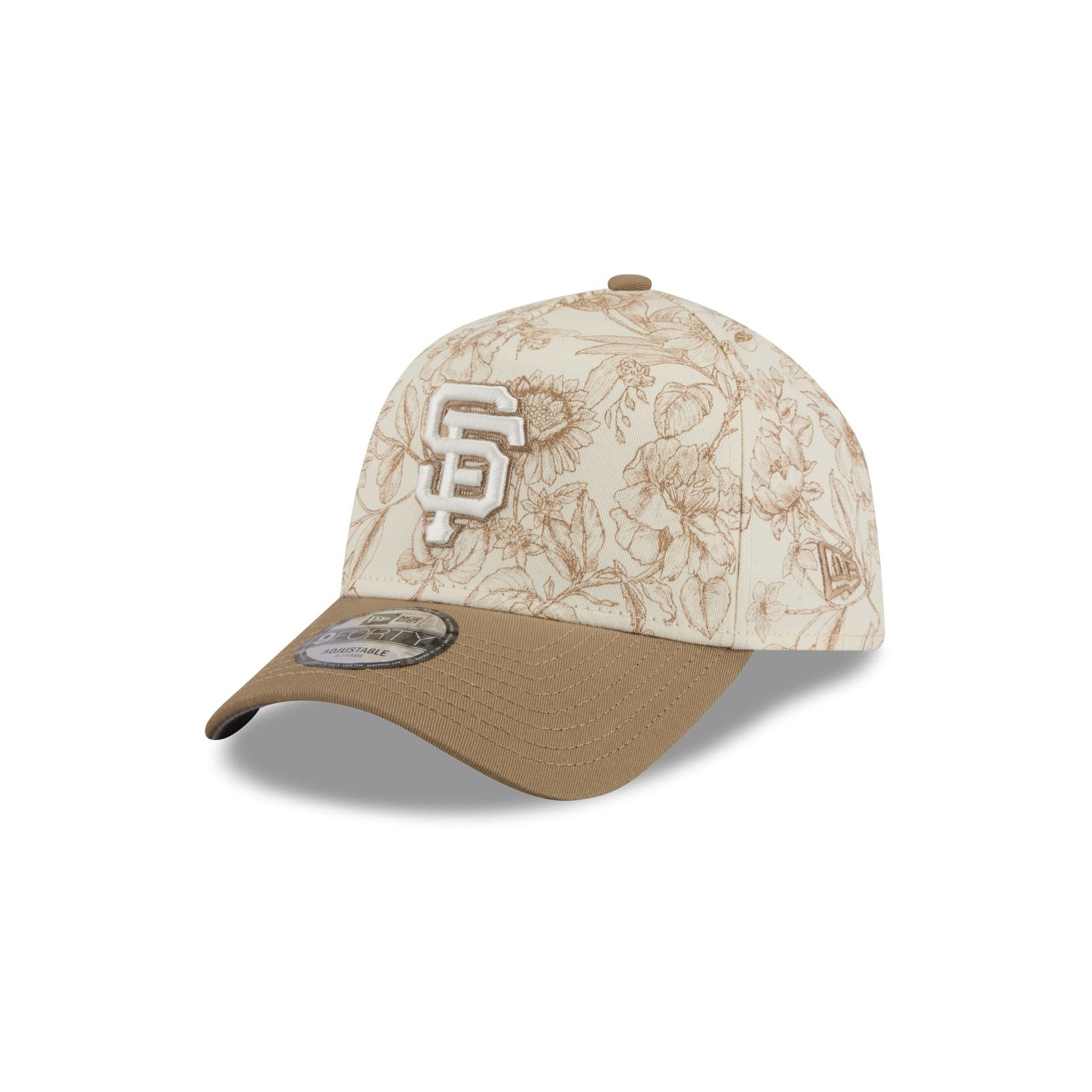 San Francisco Giants Spring Floral 9FORTY A-Frame Snapback Hat