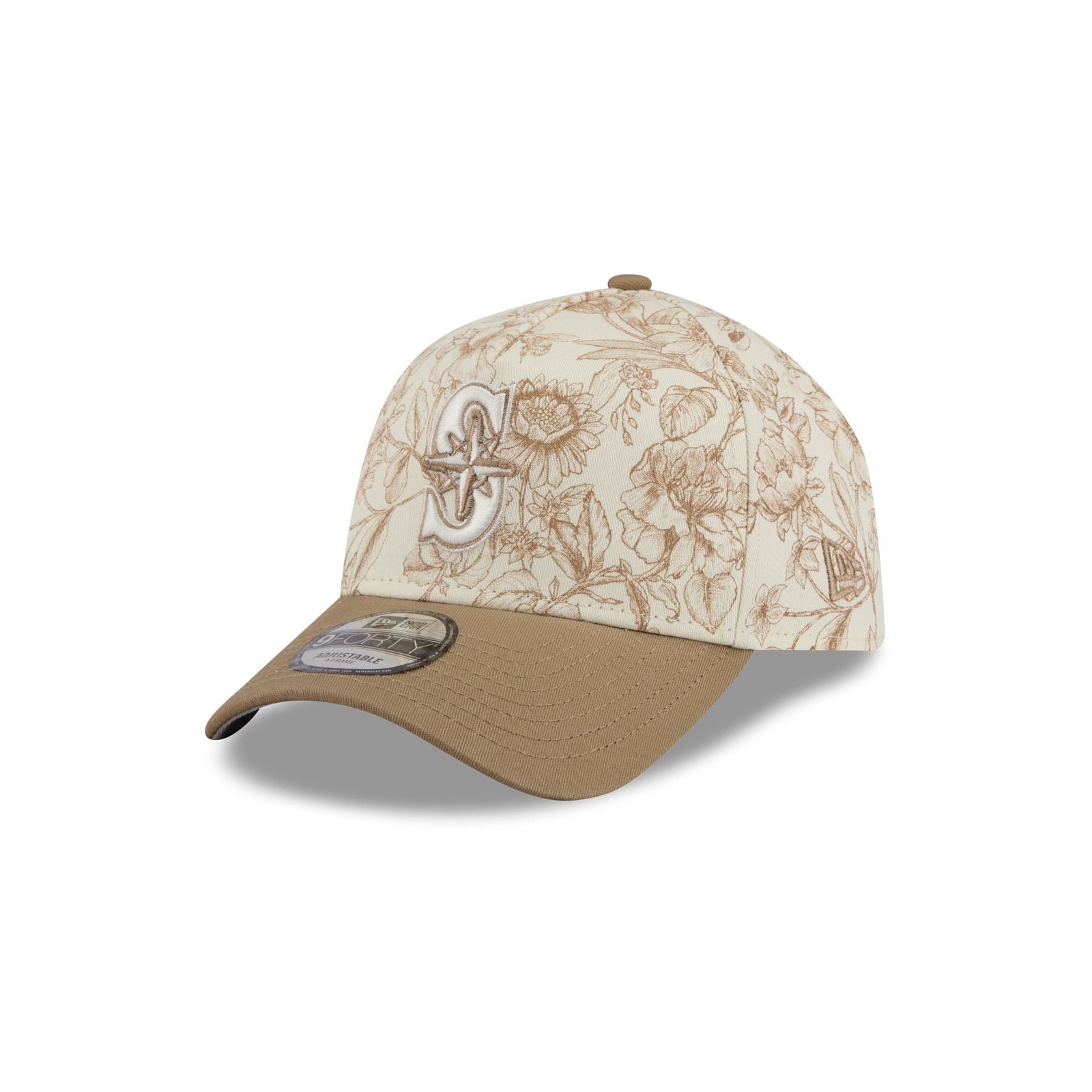 Seattle Mariners Spring Floral 9FORTY A-Frame Snapback Hat