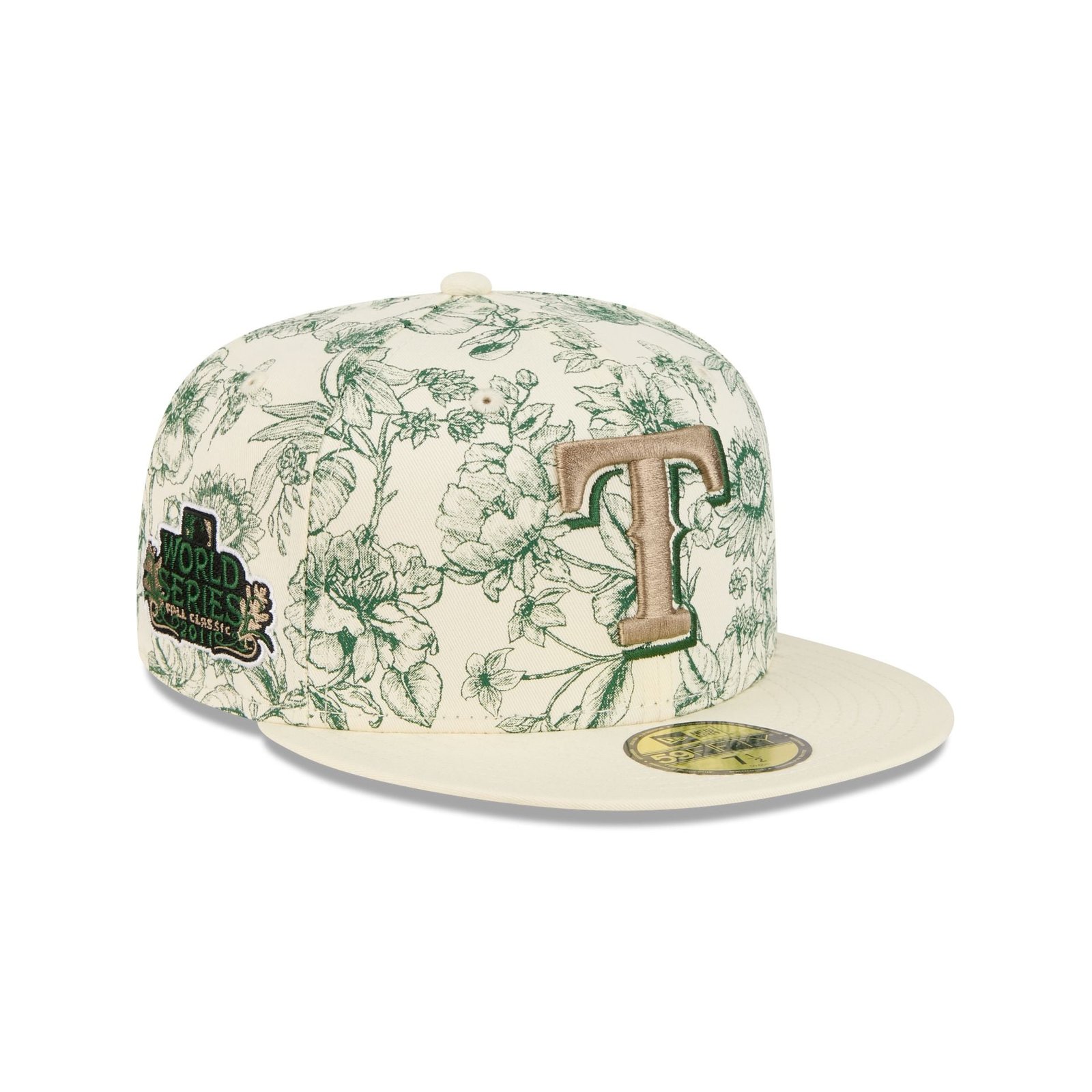 Texas Rangers Spring Floral 59FIFTY Fitted Hat