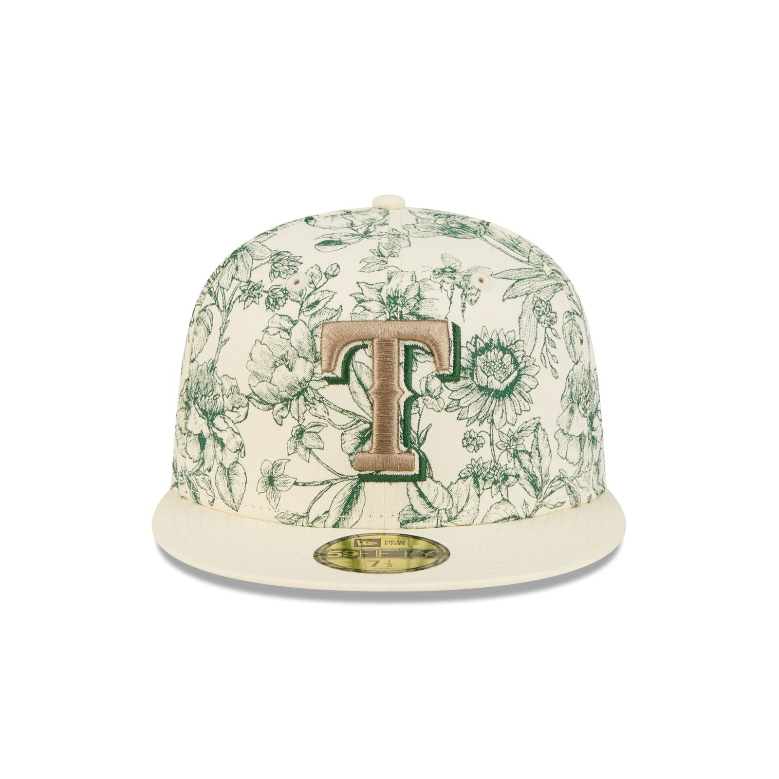 Texas Rangers Spring Floral 59FIFTY Fitted Hat - Image 2