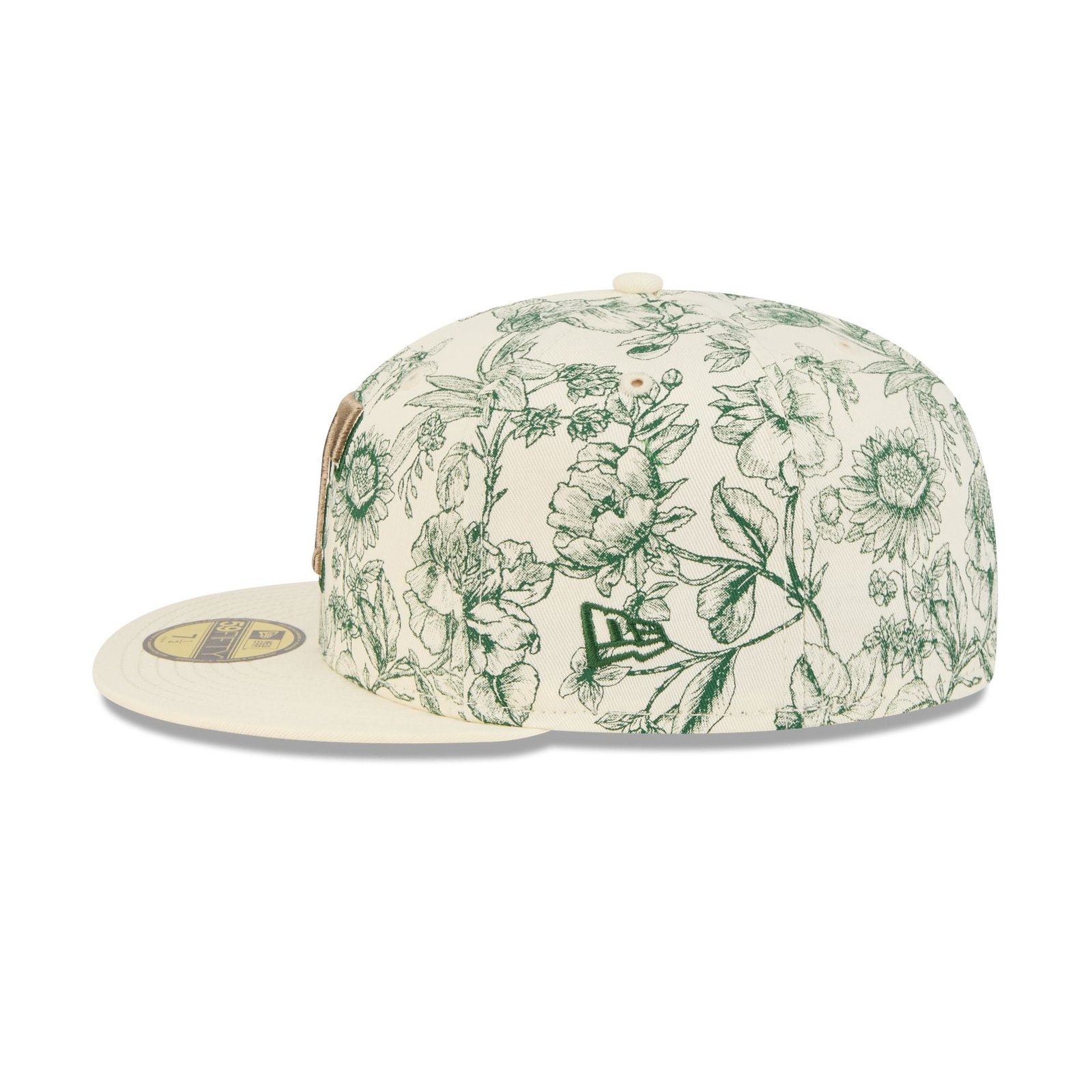 Texas Rangers Spring Floral 59FIFTY Fitted Hat - Image 5