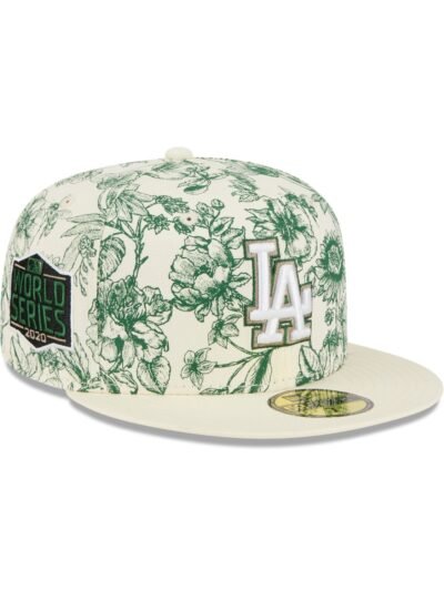 Los Angeles Dodgers Spring Floral 59FIFTY Fitted Hat