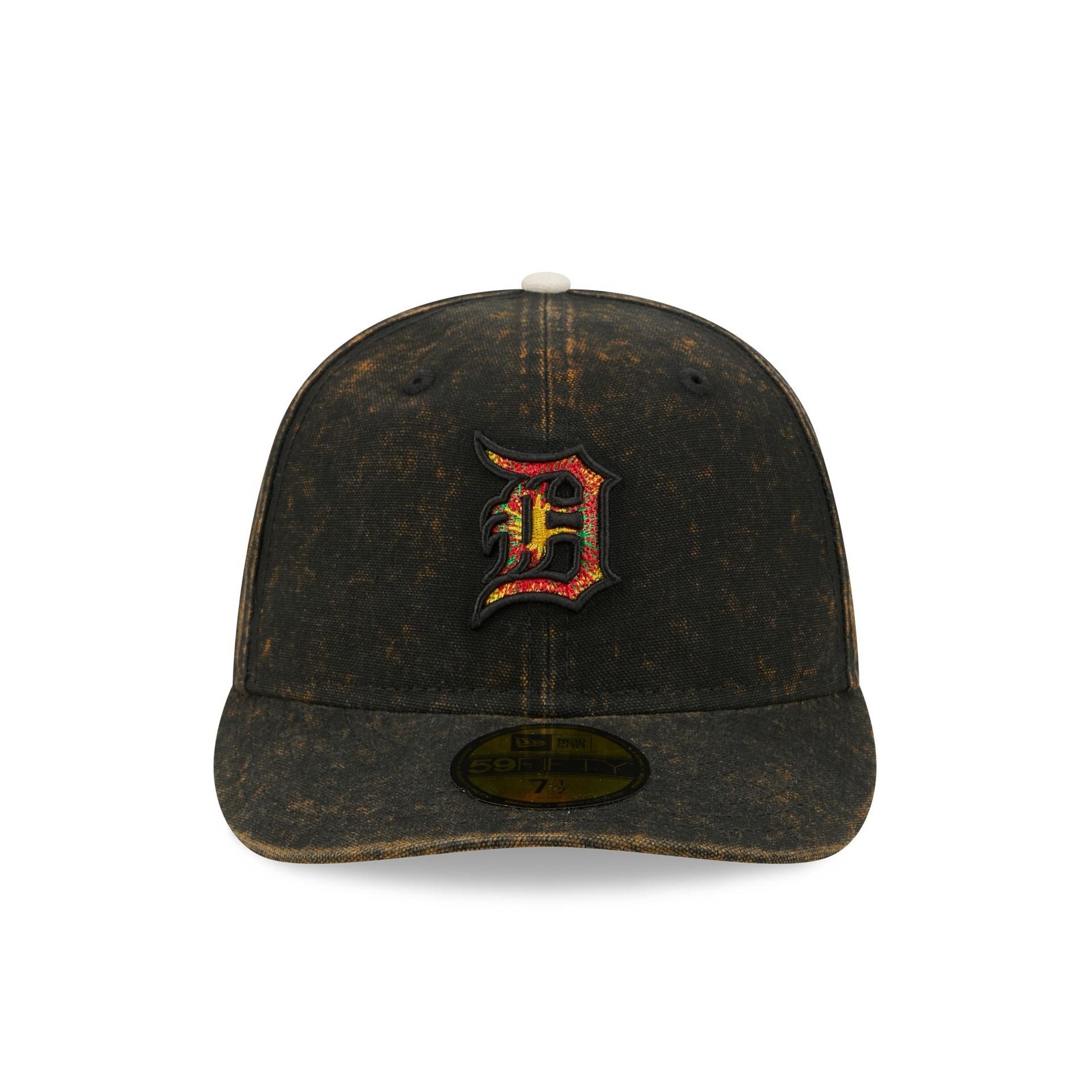 Just Caps Tie Dye Logo Detroit Tigers 59FIFTY Fitted Hat - Image 2