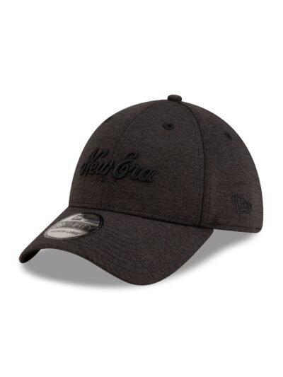 New Era Golf Script Black 39THIRTY Stretch Fit Hat