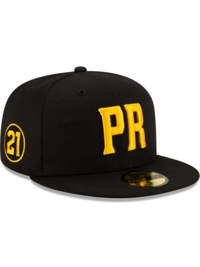 Puerto Rico Black Alt 59FIFTY Fitted Hat