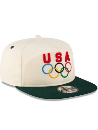 Team USA Chrome Green Golfer Hat