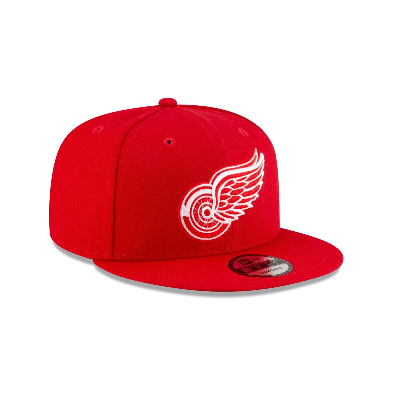 Detroit Red Wings Red 9FIFTY Snapback Hat - Image 3