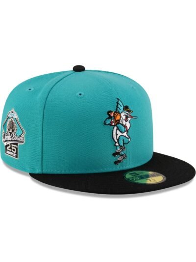 Miami Marlins Mascot Blue 59FIFTY Fitted Hat
