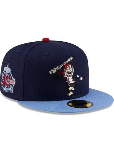 Los Angeles Angels Mascot Light Navy 59FIFTY Fitted Hat