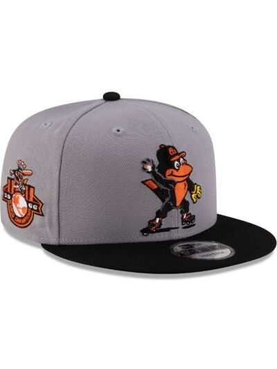 Baltimore Orioles Mascot Gray 9FIFTY Snapback Hat