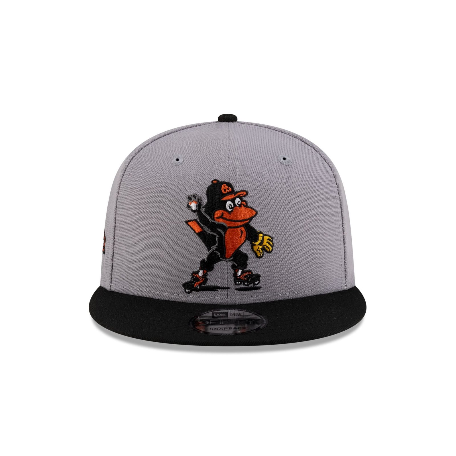 Baltimore Orioles Mascot Gray 9FIFTY Snapback Hat - Image 2