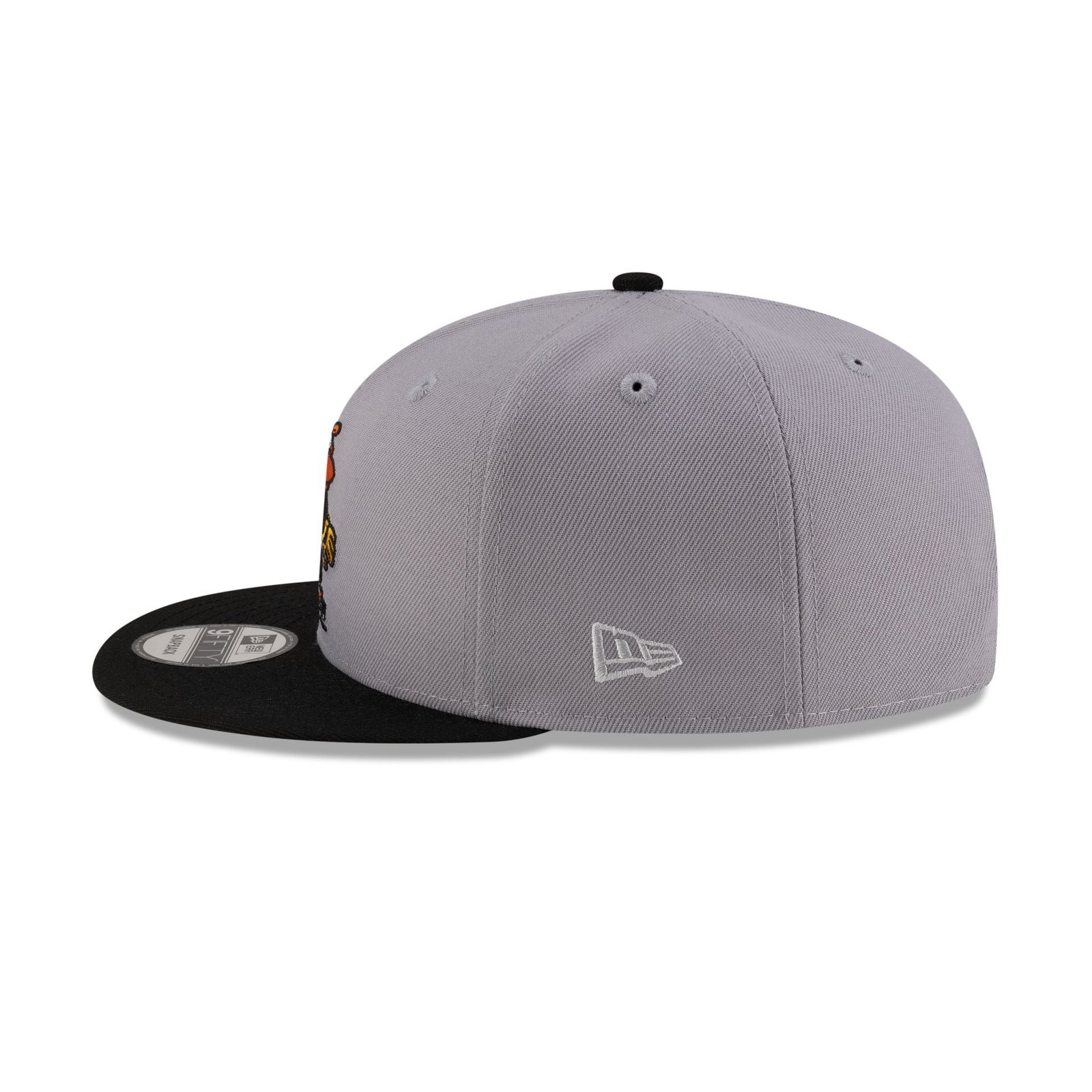 Baltimore Orioles Mascot Gray 9FIFTY Snapback Hat - Image 5