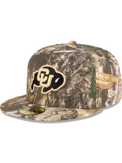 Colorado Buffaloes Tan Terry Realtree 59FIFTY Fitted Hat