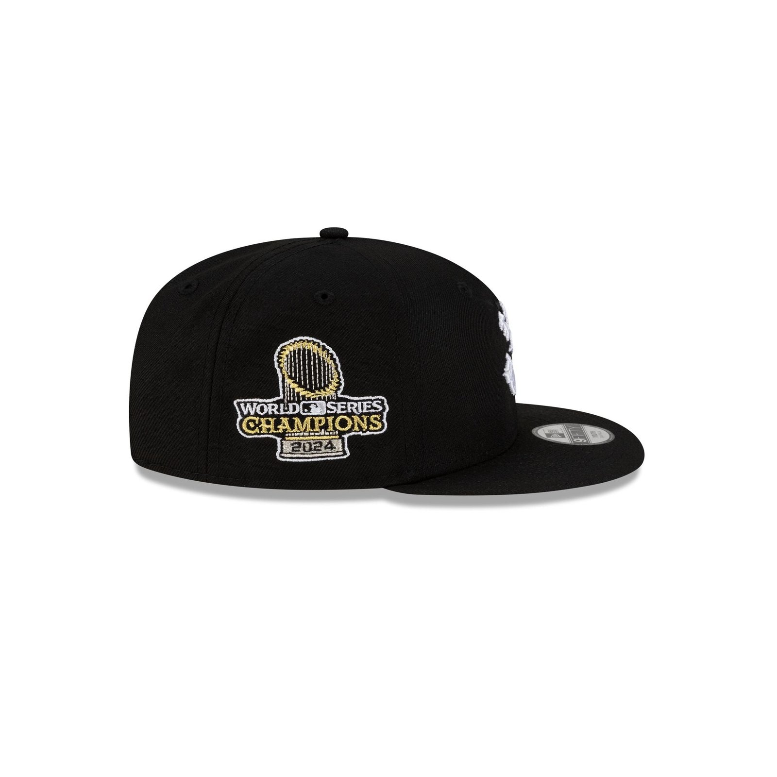Born x Raised x Los Angeles Dodgers Let's Go World Series Kids Black 9FIFTY Snapback Hat - Image 4