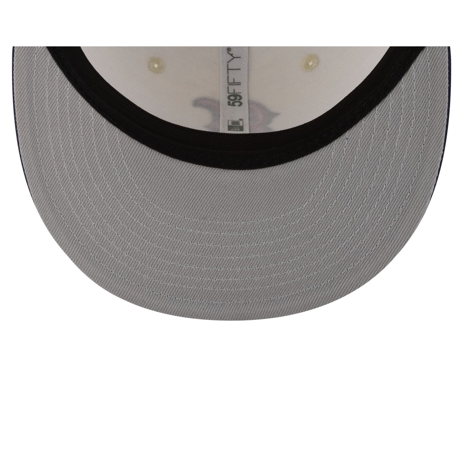Boston Red Sox Upside Down Logo Chrome 59FIFTY Fitted Hat - Image 7