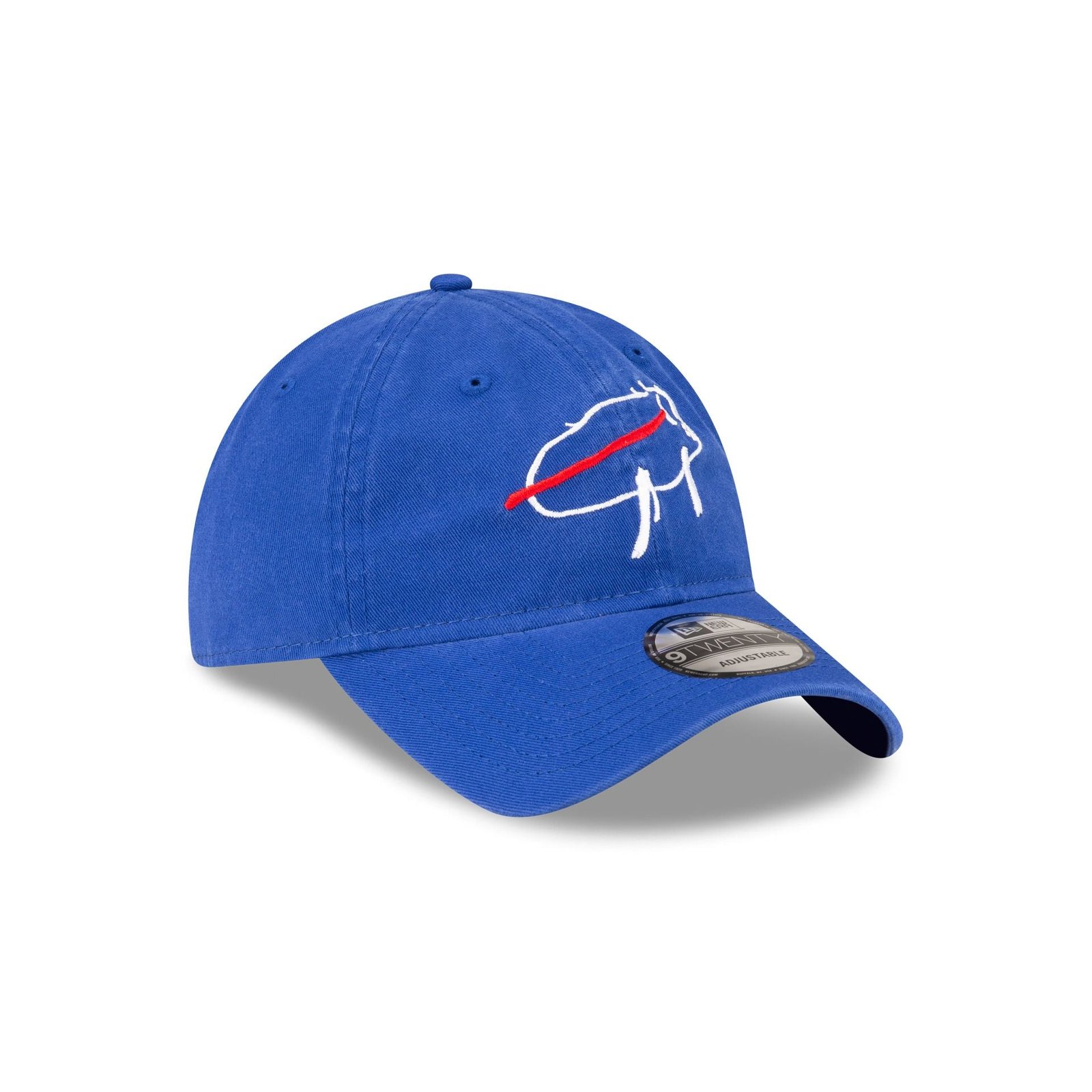Buffalo Bills Billustration Blue 9TWENTY Adjustable Hat - Image 3