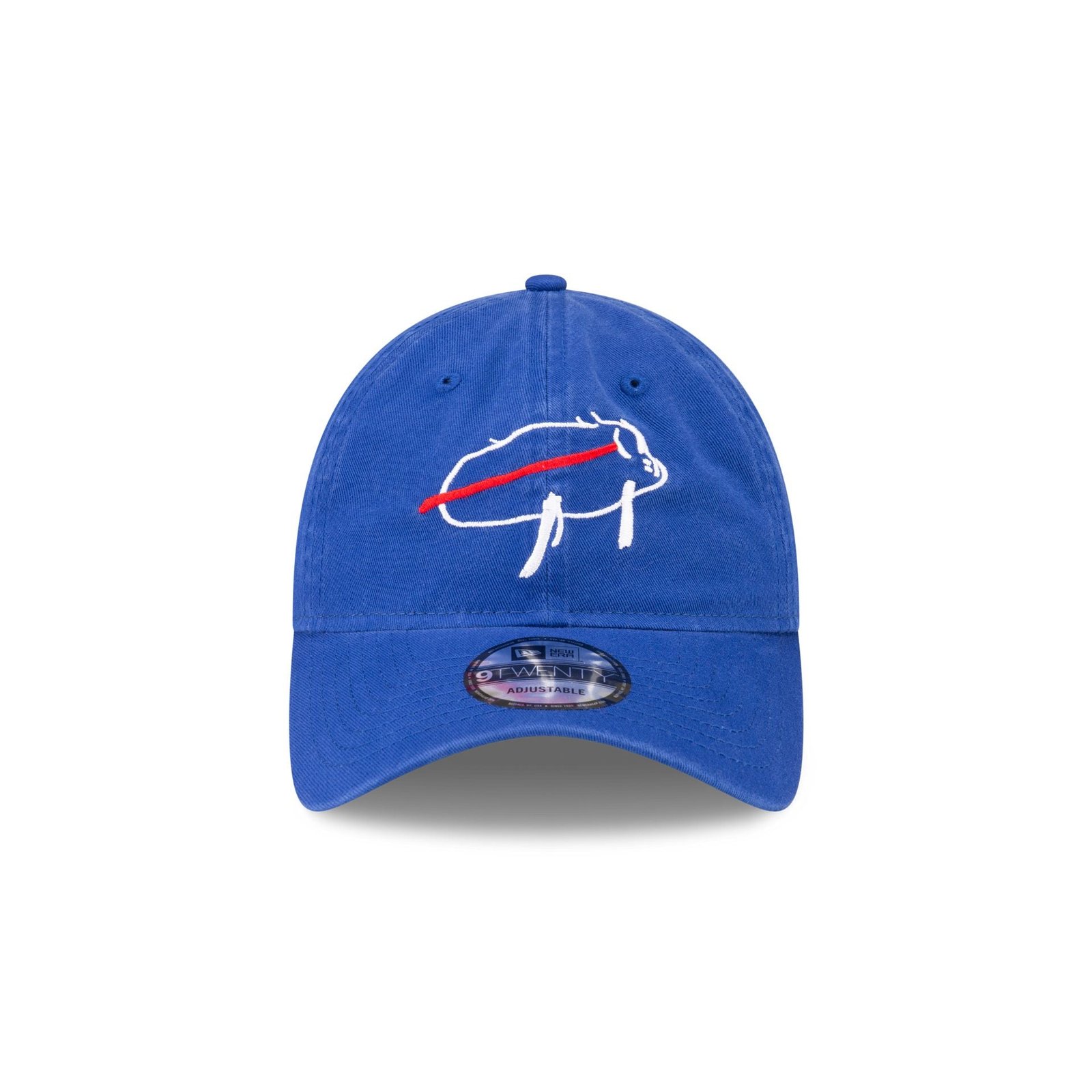 Buffalo Bills Billustration Blue 9TWENTY Adjustable Hat - Image 2