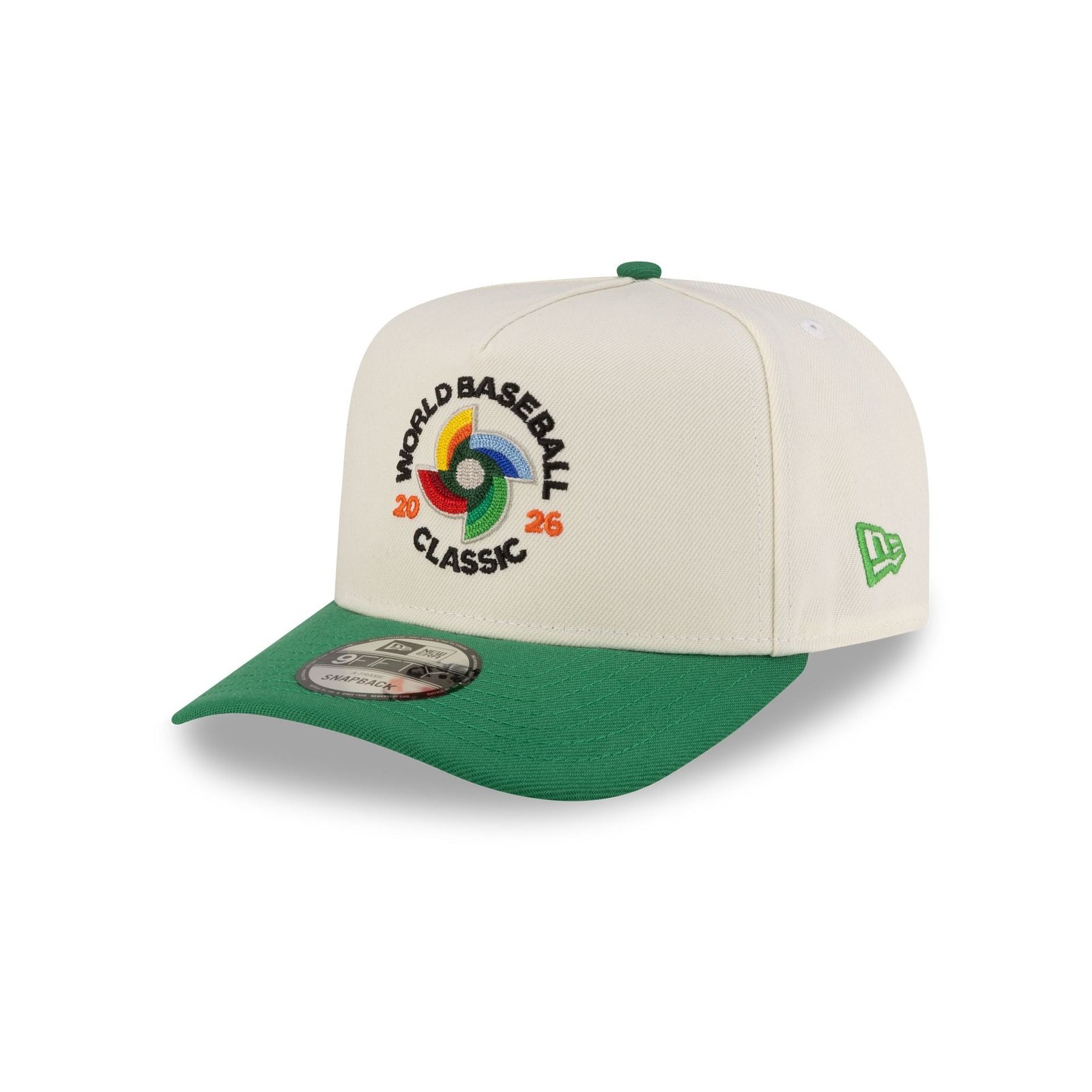 Puerto Rico 2026 World Baseball Classic Chrome White 9FIFTY A-Frame Snapback Hat - Image 3