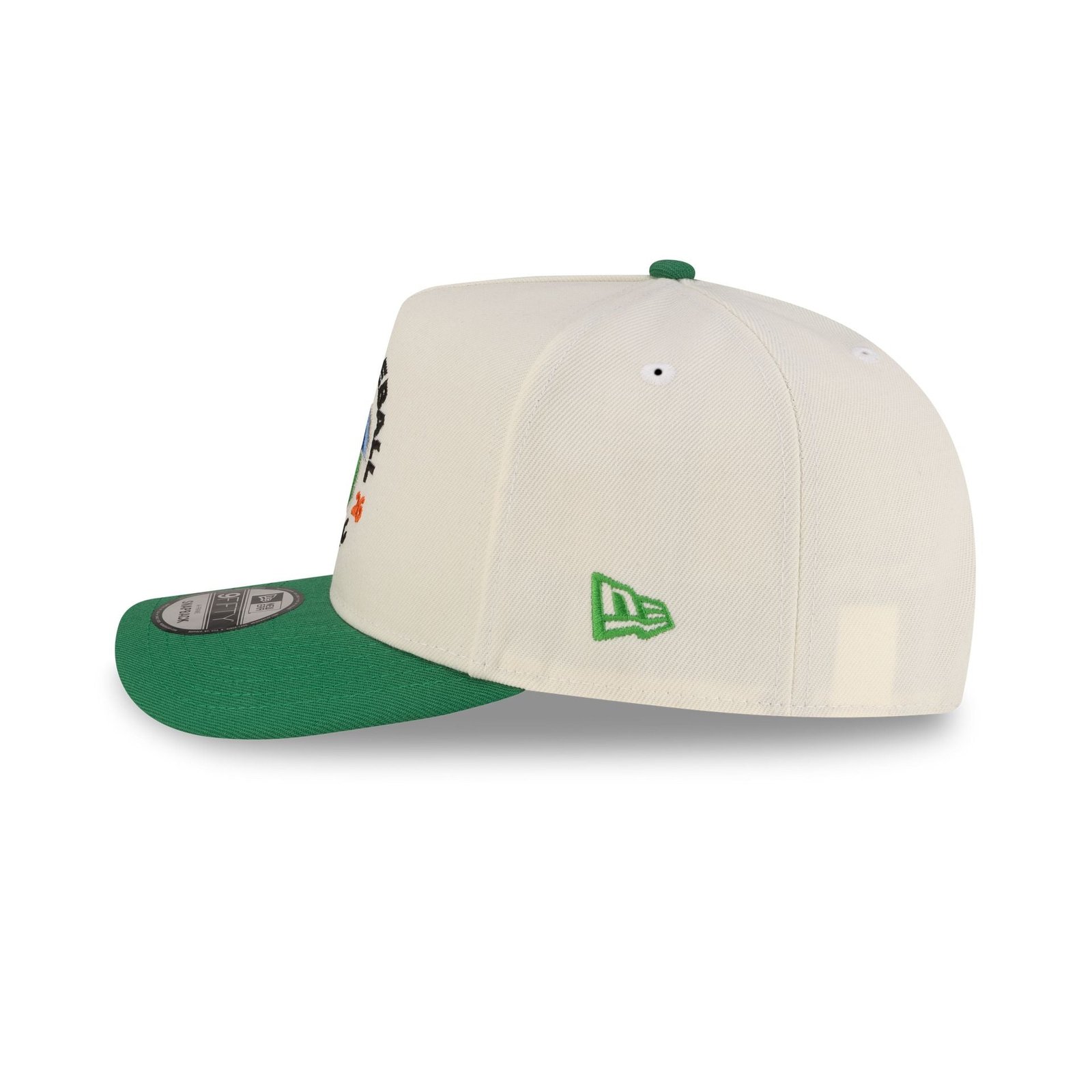 Puerto Rico 2026 World Baseball Classic Chrome White 9FIFTY A-Frame Snapback Hat - Image 5