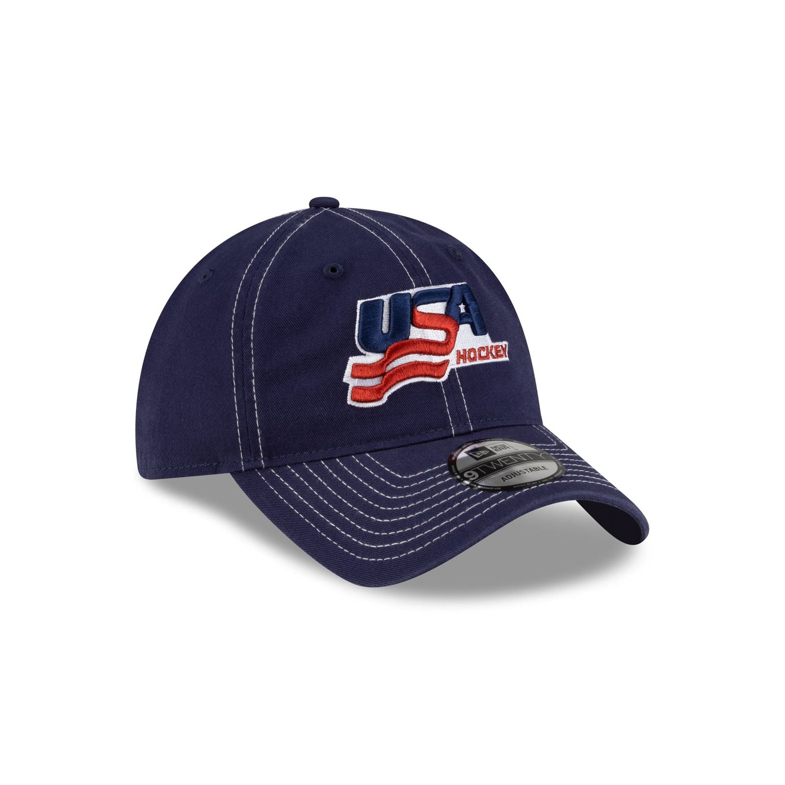 USA Hockey Light Navy 9TWENTY Adjustable Hat - Image 3