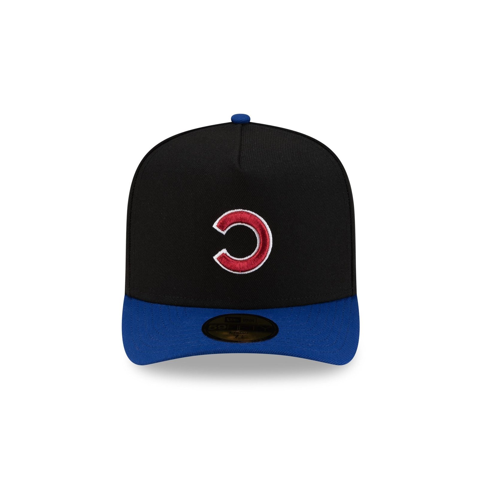 Just Caps Upside Down Logo Chicago Cubs 59FIFTY A-Frame Fitted Hat - Image 2