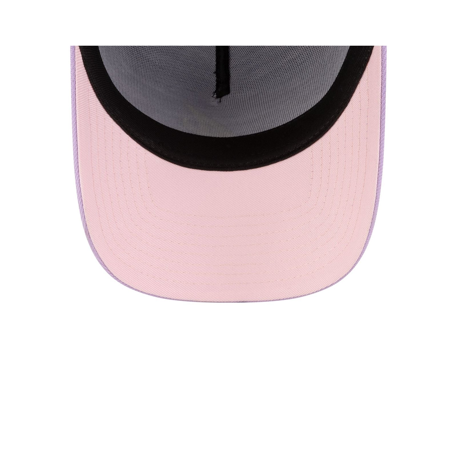 Los Angeles Dodgers Lavender Pink 9FORTY A-Frame Snapback Hat - Image 7