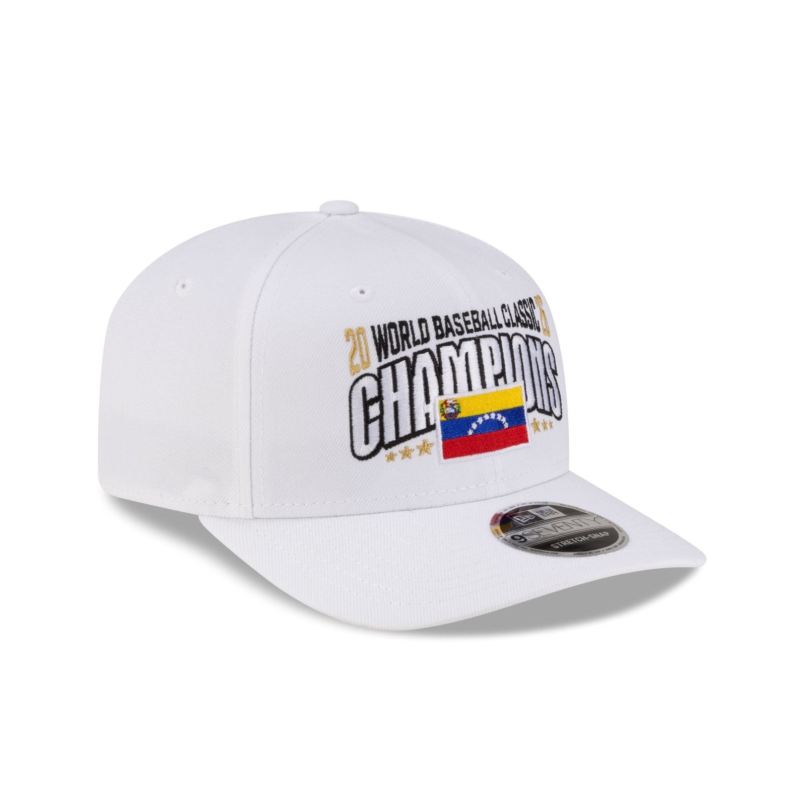 2026 World Baseball Classic Champions Venezuela 9SEVENTY Stretch-Snap Hat - Image 3
