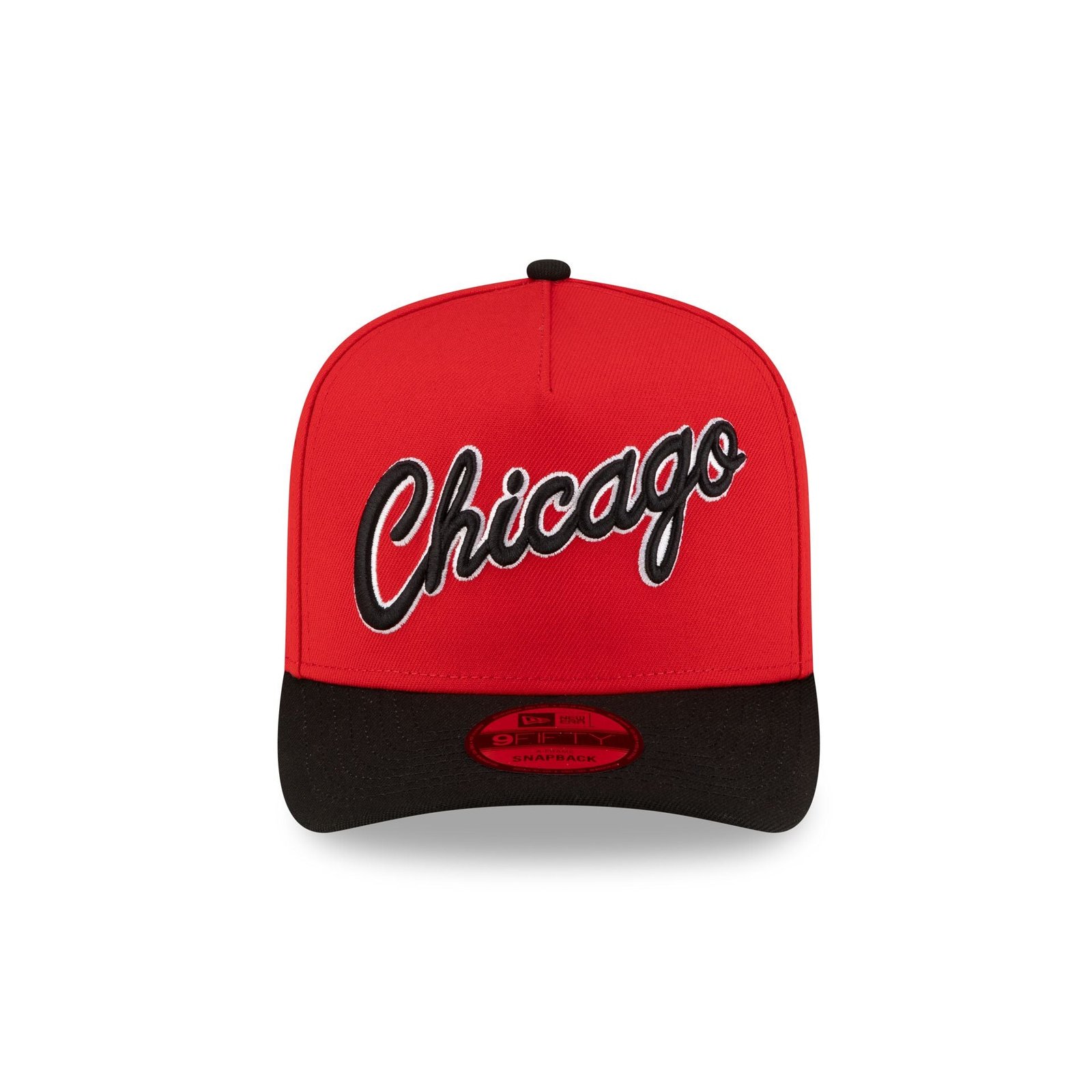 Chicago Bulls Hardwood Classics 80s Two Tone 9FIFTY A-Frame Snapback Hat - Image 2