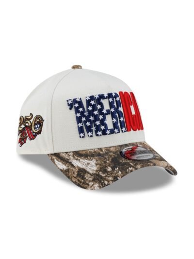 New Era Cap 'Merica Chrome White 9FORTY A-Frame Snapback Hat