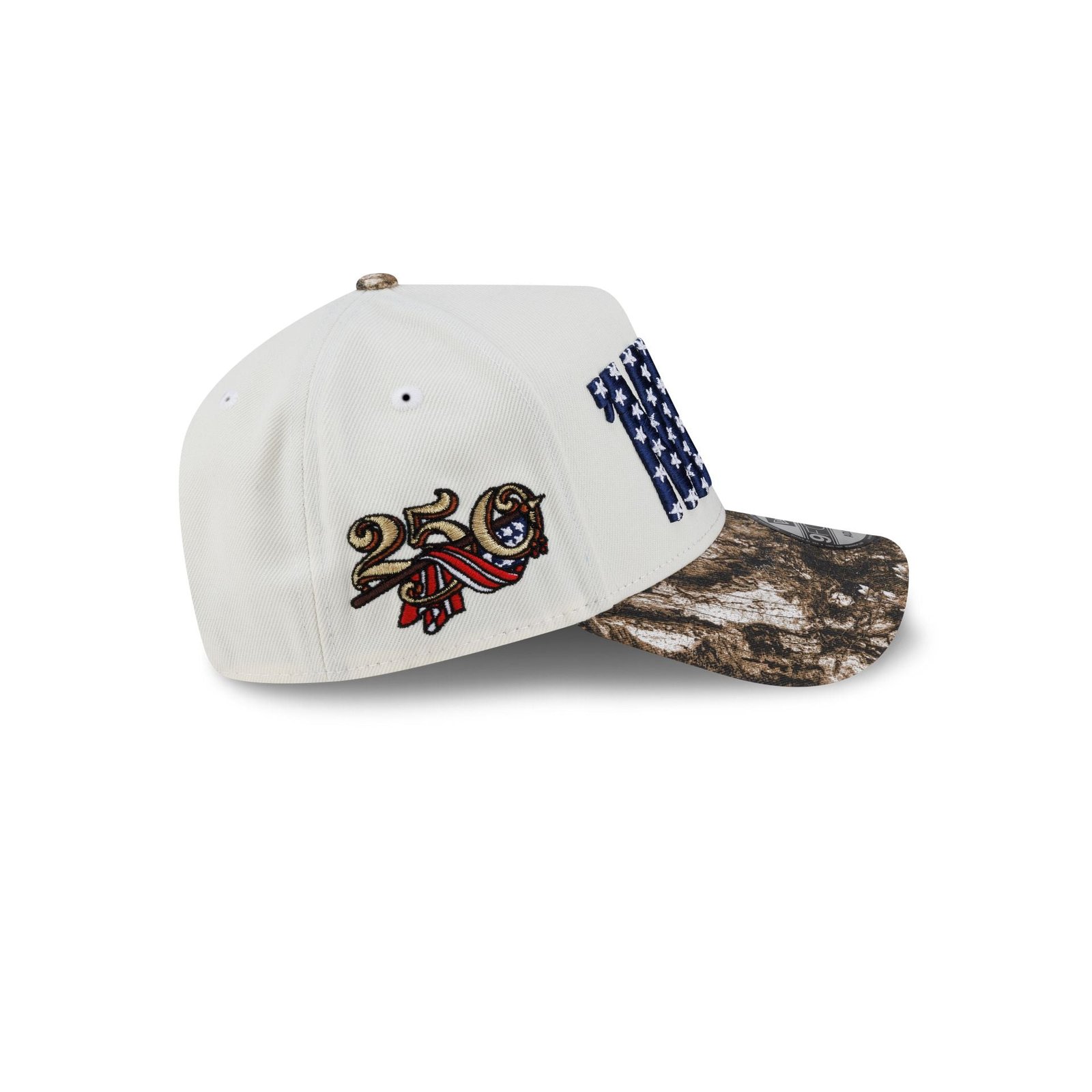 New Era Cap 'Merica Chrome White 9FORTY A-Frame Snapback Hat - Image 4