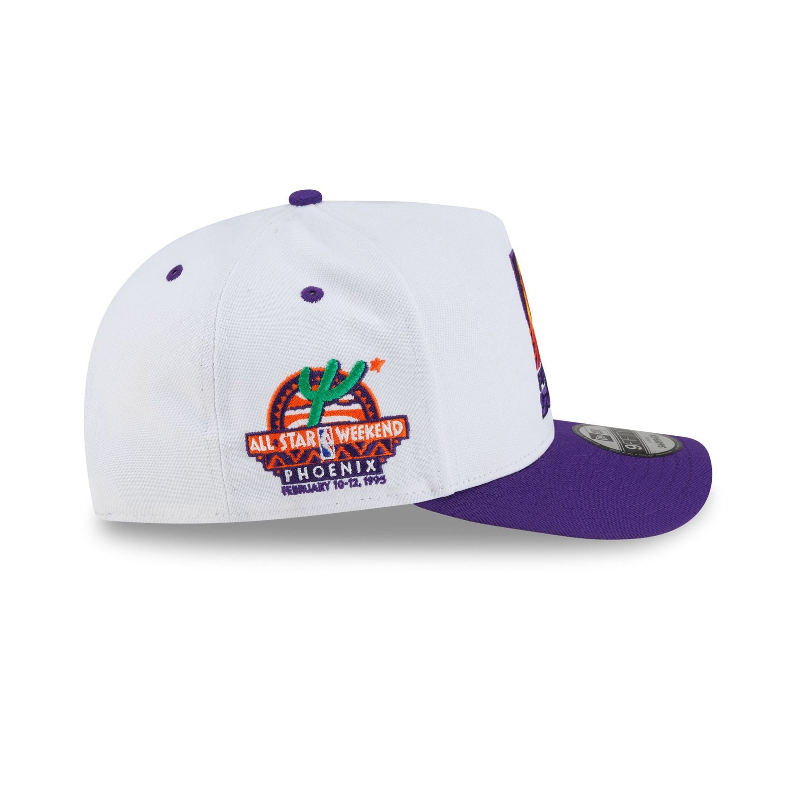 Phoenix Suns Hardwood Classics 90s All-Star Weekend 9FIFTY A-Frame Snapback Hat - Image 4