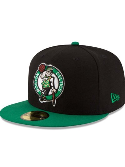 Boston Celtics 2Tone Black 59FIFTY Fitted Hat