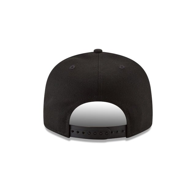 Los Angeles Angels Basic Black and White 9FIFTY Snapback Hat - Image 4