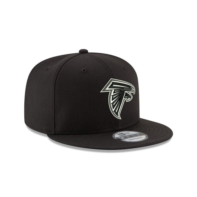 Atlanta Falcons Black and White 9FIFTY Snapback Hat - Image 3