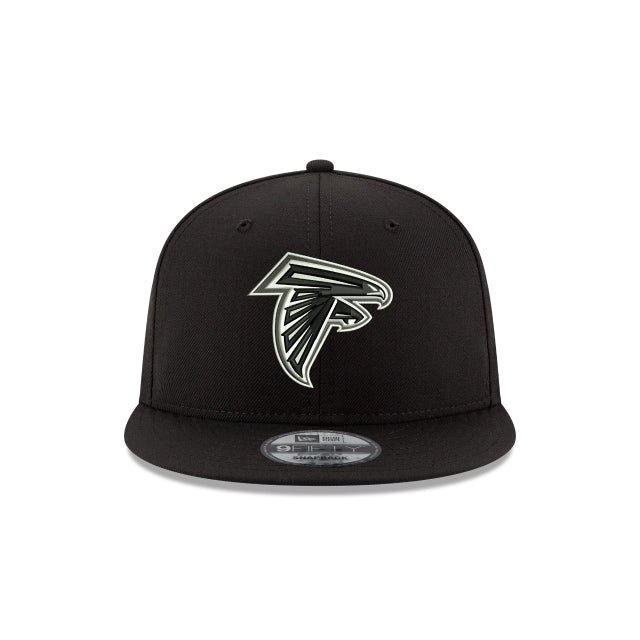 Atlanta Falcons Black and White 9FIFTY Snapback Hat - Image 2