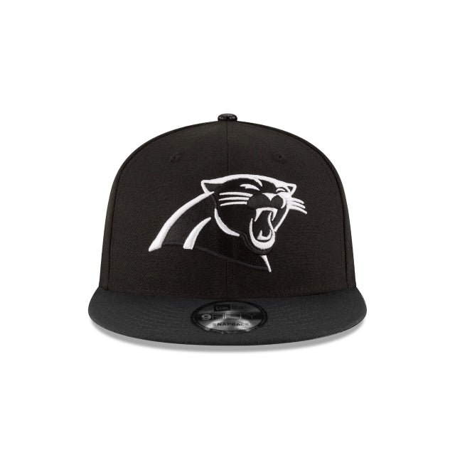 Carolina Panthers Black and White 9FIFTY Snapback Hat - Image 2