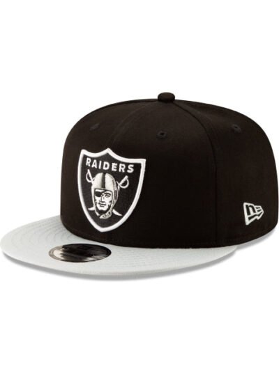 Las Vegas Raiders Two Tone Black 9FIFTY Snapback Hat