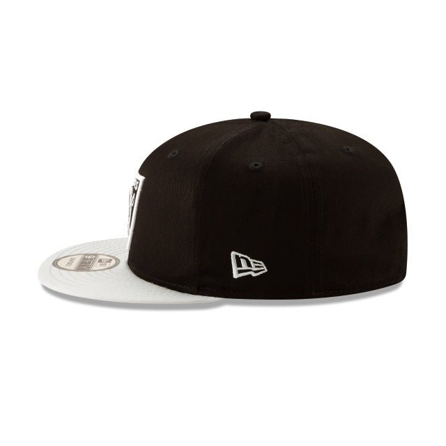 Las Vegas Raiders Two Tone Black 9FIFTY Snapback Hat - Image 5