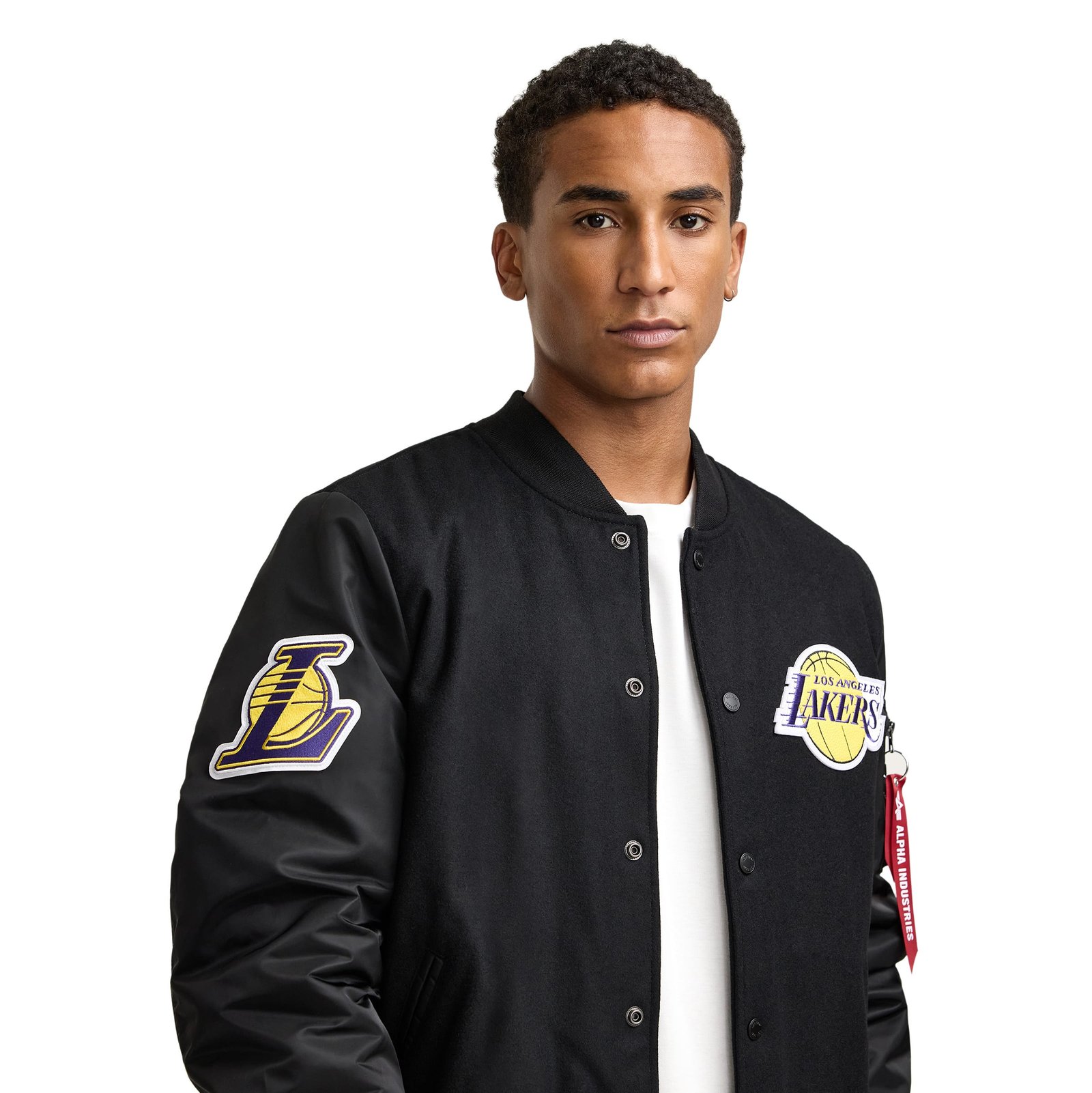 Alpha Industries x New York Knicks MA-1 Wool Varsity Jacket - Image 2