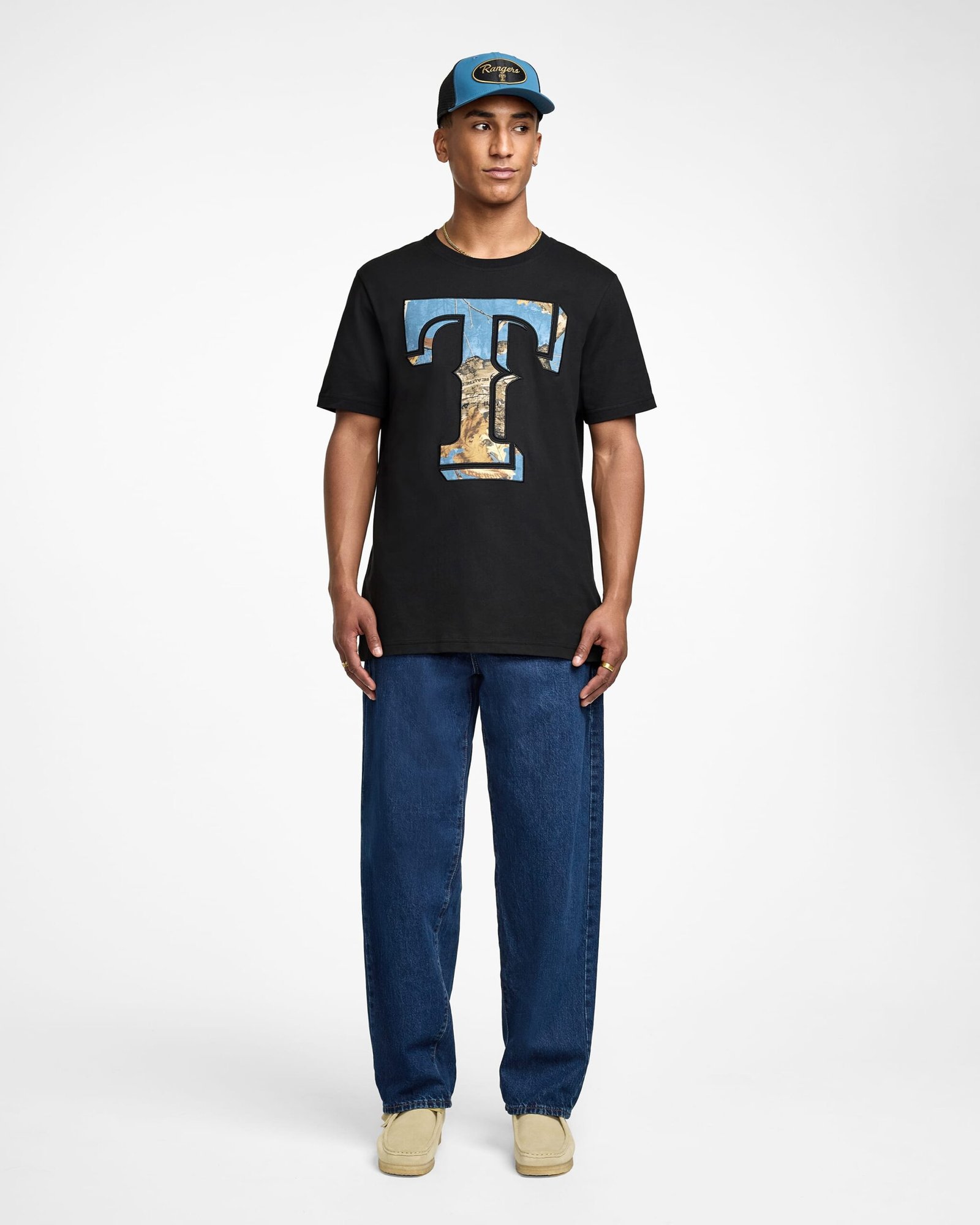 New York Yankees Black Realtree T-Shirt - Image 4