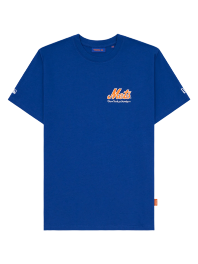 New York or Nowhere x New York Mets Light Royal Logo T-Shirt