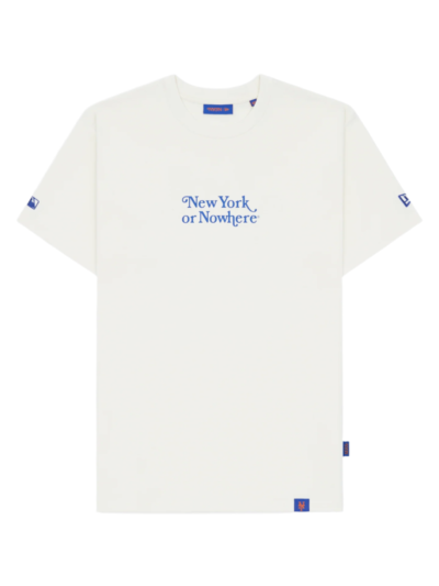 New York or Nowhere x New York Mets Chrome White T-Shirt