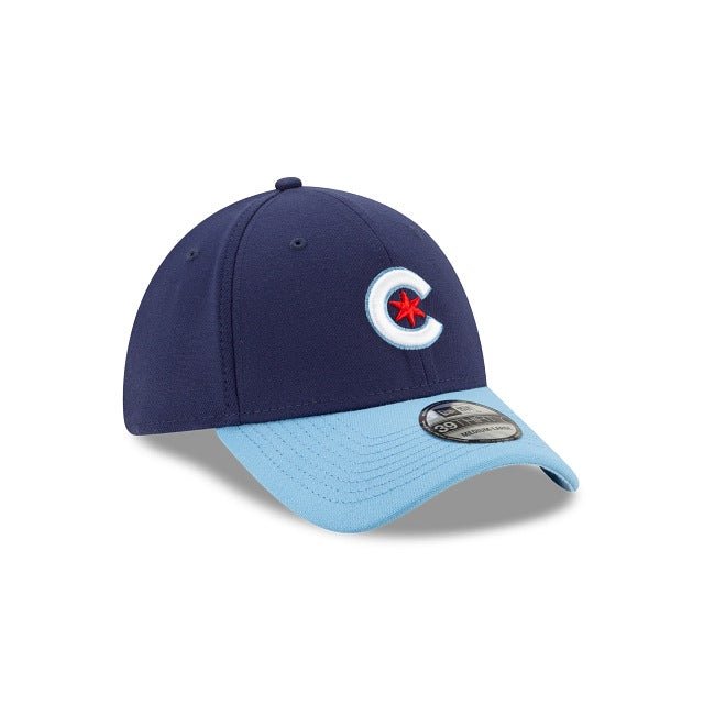 Chicago Cubs City Connect 39THIRTY Stretch Fit Hat - Image 3